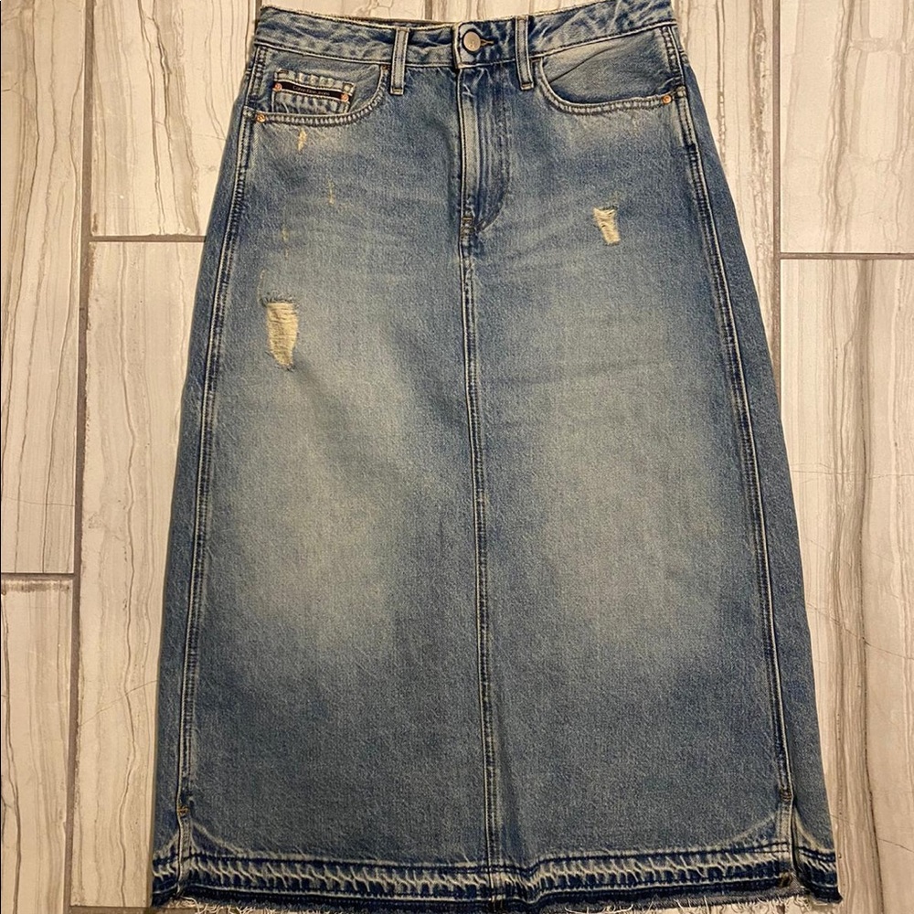 Calvin Klein jeans skirt, high waist